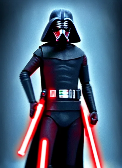 Image similar to movie poster for the new star wars movie, kylo ren bikini model, by john alvin