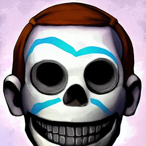 Image similar to jerma as sans