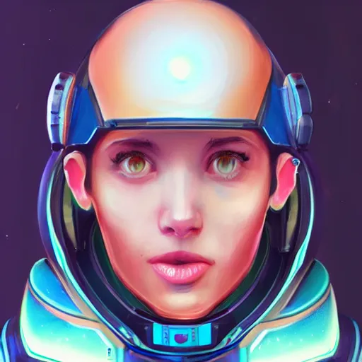 Image similar to portrait of a space gobin. artstation, concept art, illustration,