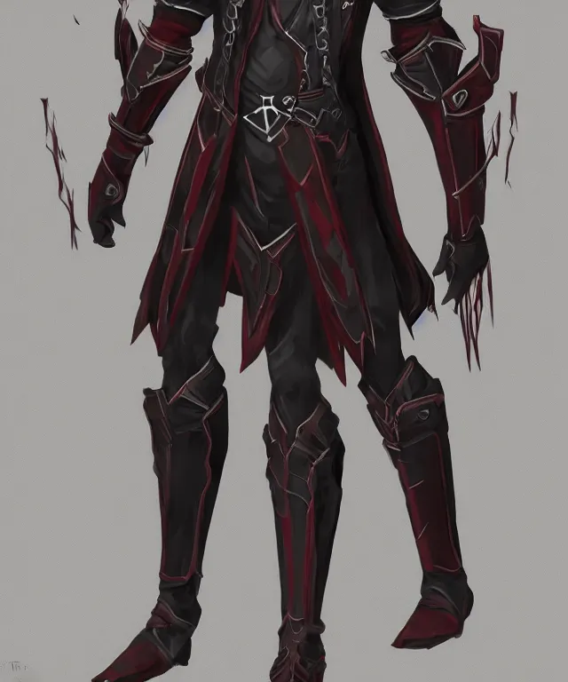 Image similar to full body concept art of a vampire brotherhood knight in the style of fallout / anime trending on artstation deviantart pinterest detailed realistic hd 8 k high resolution