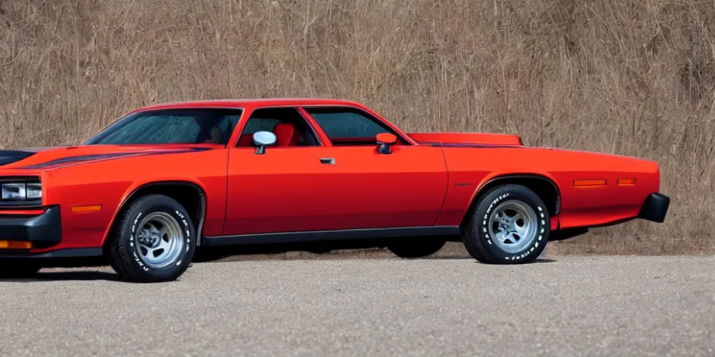 Image similar to “1980s Dodge Hellcat”