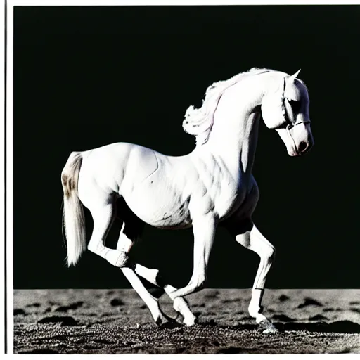 Image similar to fusion of horse and astronaut, photo by kronenberg and rutkowski