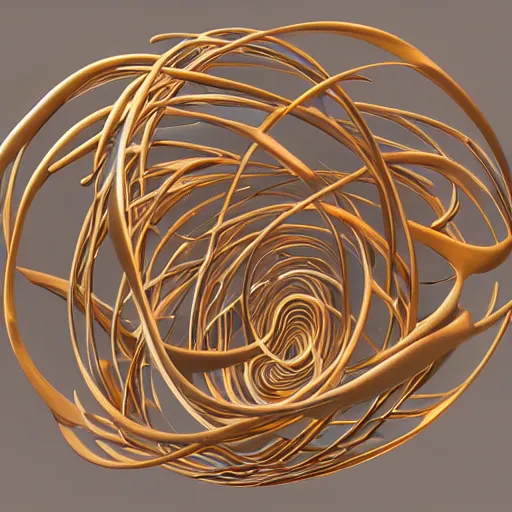Prompt: rendering of a series of 3 d spirals on a trasparent background, 3 d art, sophie cover album, 3 d renders, topology, topological renders, blue gradient, highly detailed, experimental art, digital art, rendered on unreal 3 d, unreal engine, next gen, tech demo, topological mesh modeling, topological art