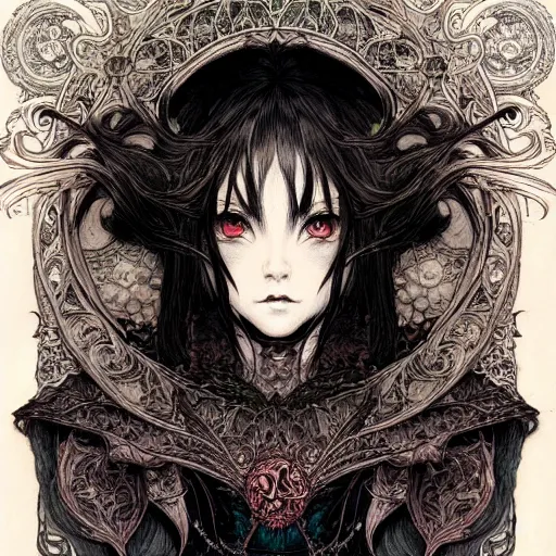 Image similar to prompt: Portrait painted in world of Warcraft style drawn by Vania Zouravliov and Takato Yamamoto, inspired by Fables, intricate acrylic gouache painting, high detail, sharp high detail, manga and anime 2000