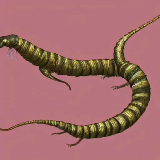 Image similar to worm that walks, writhing one