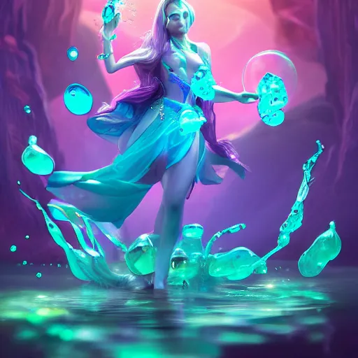 water elf  Character creator, Anime, Character