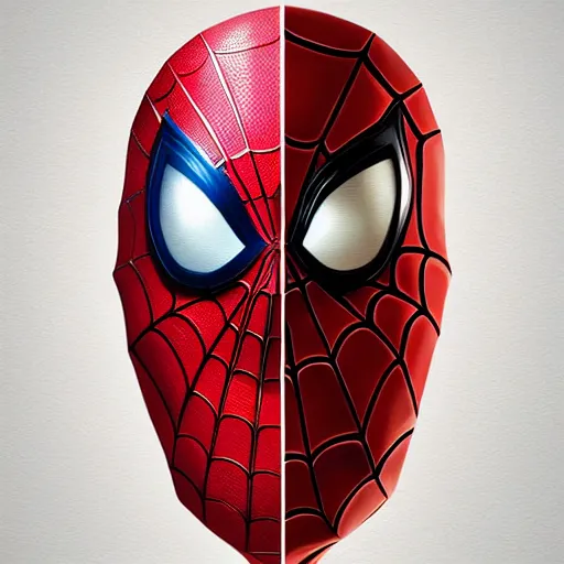 Image similar to face icon stylized minimalist spider - man, loftis, cory behance hd by jesper ejsing, by rhads, makoto shinkai and lois van baarle, ilya kuvshinov, rossdraws global illumination