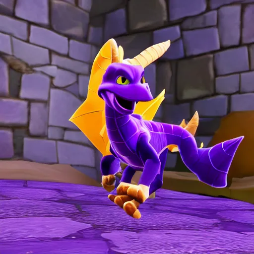 Image similar to photo of spyro