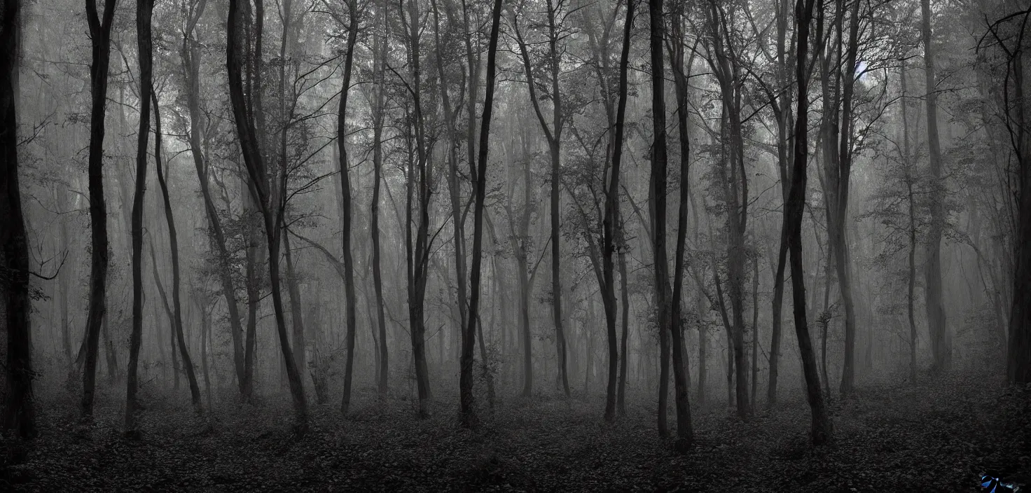 Prompt: dark forest by bleda elsa