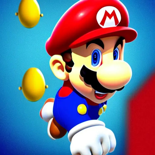 Image similar to mario