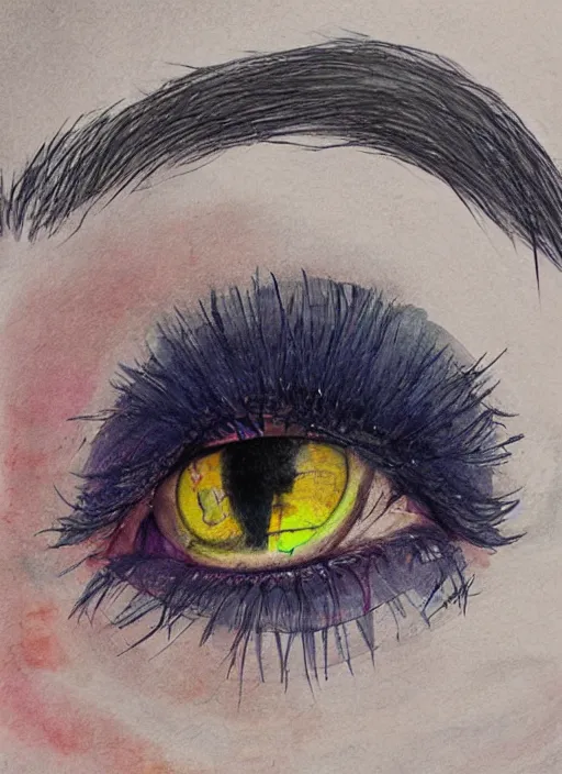 Image similar to portrait of a stunningly beautiful eye, art by rdgkrksdgktrkdktk