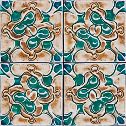 Image similar to beautiful detailed tile design
