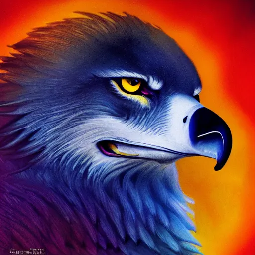 Image similar to a wolf eagle!!! hybrid!!, bold natural colors, masterpiece, trending on artstation, photograph, national geographic