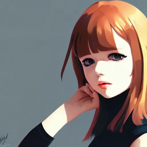 Image similar to generic cute girl by ilya kuvshinov, trending on artstation, digital illustration, sharp focus, high definition