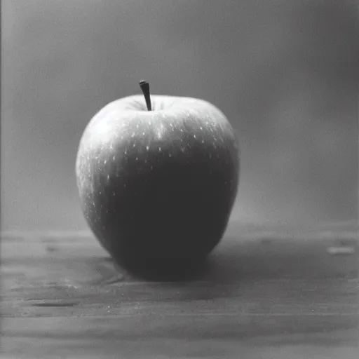 Prompt: a beautiful photo of a red apple, Lomography Lady Grey