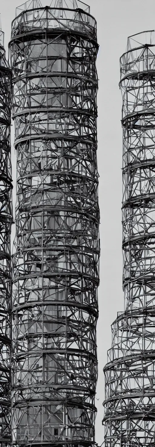 Image similar to water towers by bernd and hilla becher