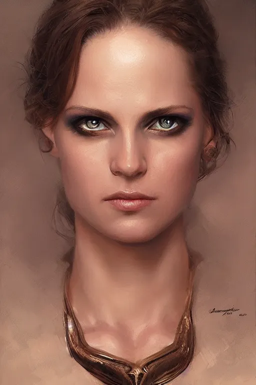 Prompt: suzanne von richthofen evil eyes, detailed, 8 k, trending on artstation, smooth, sharp focus artwork by mark arian, artgerm, mark keathley, greg rutkowski