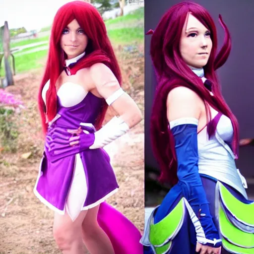 Image similar to Princes Lea cosplay, instagram