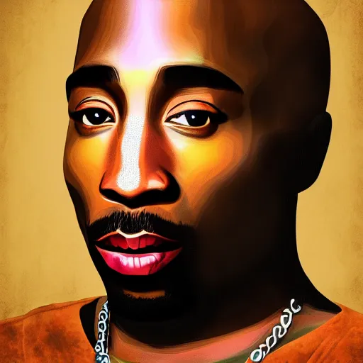 Image similar to 8 k uhd portrait of tupac wearing ballerina dress, highly detailed faces.