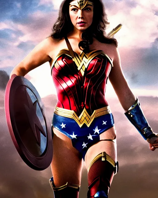 Prompt: wilford brimley as wonder woman, movie, hyper realistic, hollywood promotional image, imax, 8 k