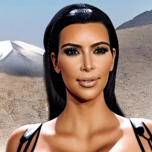 Prompt: Kim Kardashian joins al-qaeda in a reality show