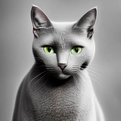 Image similar to a gray cat,ultra realistoc,ultra detailed,4k,award winning photograph,digital art