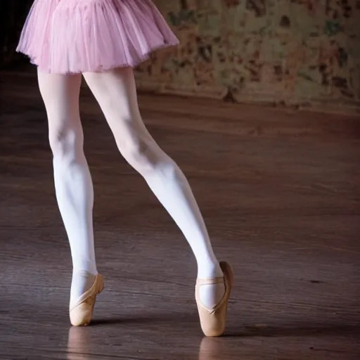 Image similar to Walker Texas Ranger in a ballet skirt