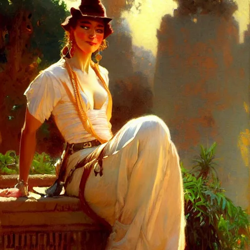 Prompt: 2 legit 2 quit, painting by gaston bussiere, craig mullins, j. c. leyendecker