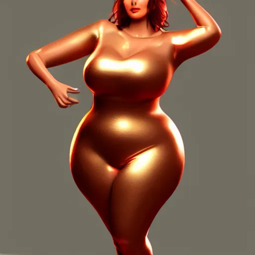 Prompt: curvy feminine hot woman with elaborate multi-layered hot tight shiny outfit, classy, photorealistic, sublime, 16k, smooth, sharp focus, cgsociety, ArtStation, volumetric lighting