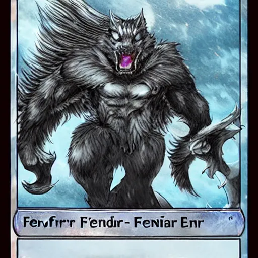 Image similar to fenrir