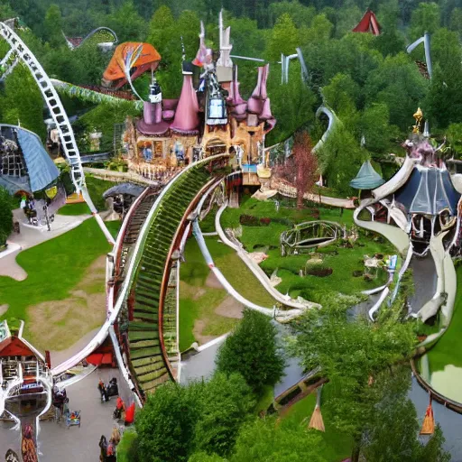 Image similar to efteling theme park