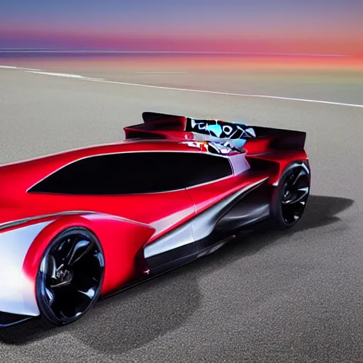 Image similar to photo of the new honda concept car inspired by f 1