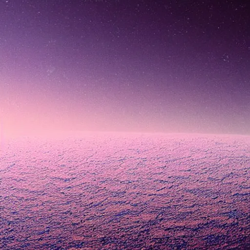 Image similar to Ground view of the clouds of Neptune, sharp, endless horizon, award winning photography