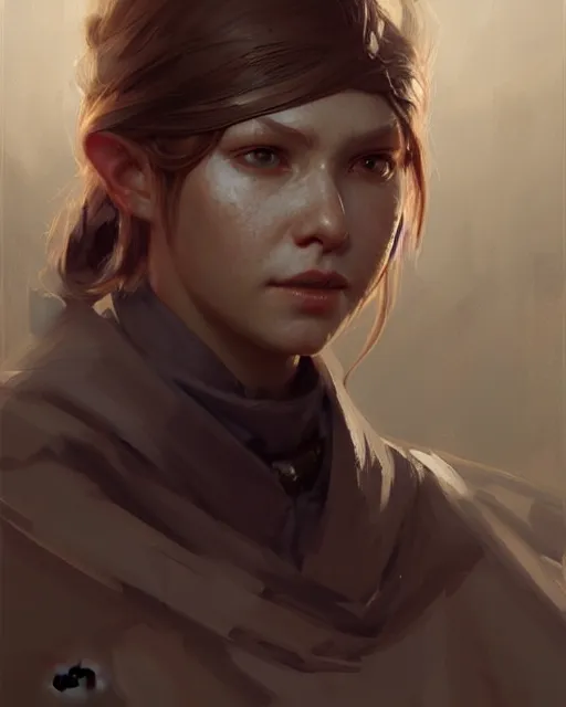 Prompt: housecarl lydia from skyrim, portrait, illustration, rim light, top light, perfectly shaded, soft painting, art by krenz cushart and wenjun lin