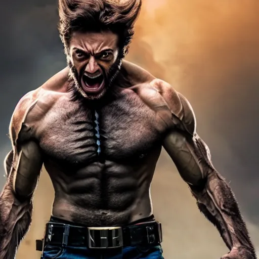 Image similar to wolverine new actor, mcu, concept art, high definition photography, professional photography, 8k