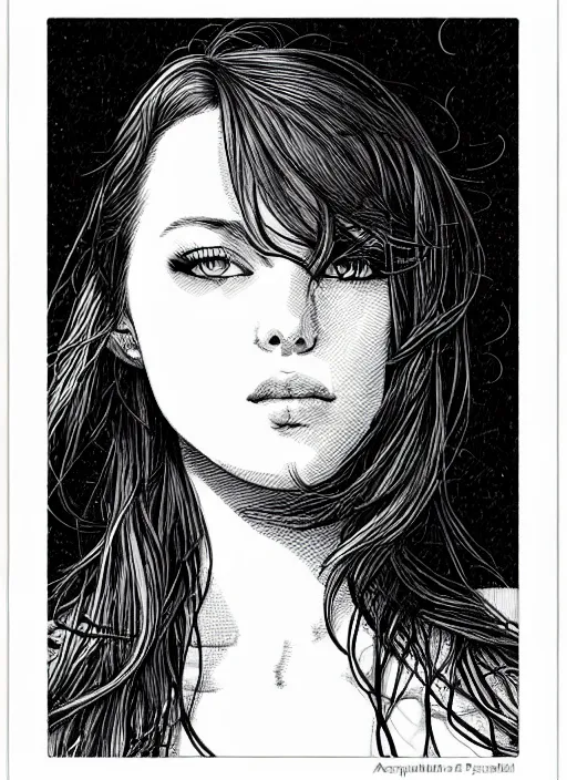 Image similar to a portrait of a pretty young lady by apollonia saintclair