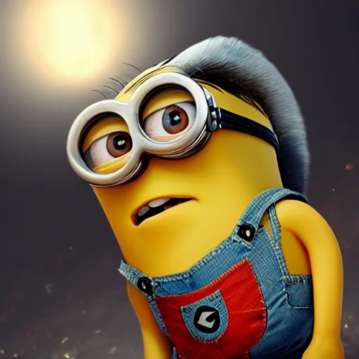 an epic painting minion, thumbs up to approve, perfect | Stable ...