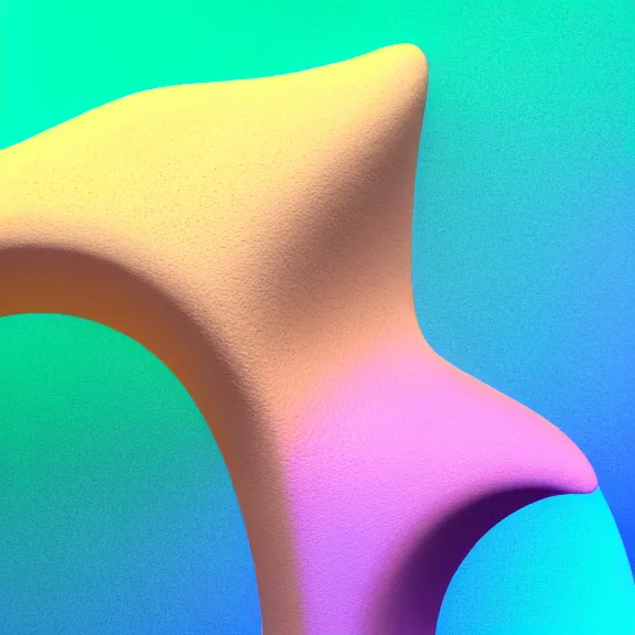 Image similar to A highly detailed 3d render of several pastel colored liquid viscuous objects are melting together as a clay in a geometric shape with detailed shadow. Geometric shaped. detailed shading, vray octane, redshift. ray tracing. micro details, Hyper detailed, 8K3d, Trending on Artstation. rendered in cinema4d, Hyper realism.