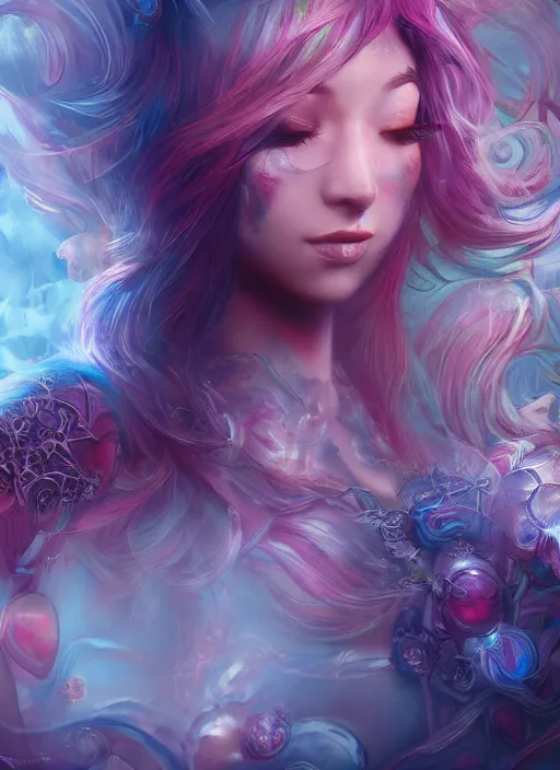 Image similar to dreamscape, female, ross tran, vivid colors, anatomical, highly detailed sculpture, intricate detailed, ommatidia, 8 k, cinematic atmosphere, post - processing