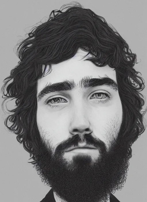 Image similar to Keaton Henson portrait, 8k highly detailed