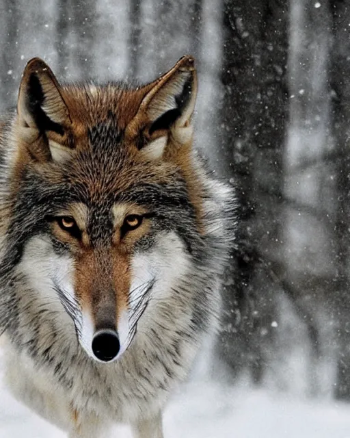 Image similar to horo the wise wolf