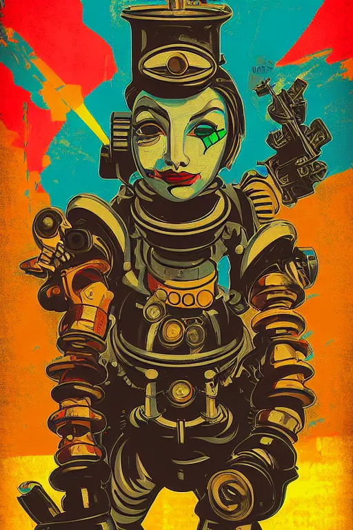 Image similar to oil in middle east - aesthetic, 4 k, acrylic paint style, pencil style, torn magazine style, pop art style, bioshock style, by mike swiderek, jorge lacera, ben lo, tyler west