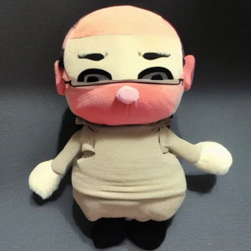 Image similar to cute fumo plush of George Costanza who gets randomly criticized 99% of the time, 90’s style