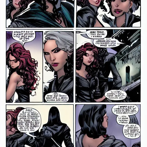 Image similar to yennefer in marvel comics