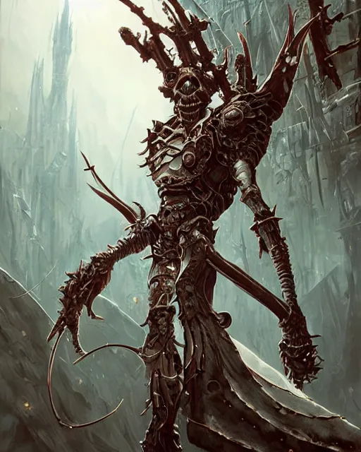 Image similar to The last enemy that shall be destroyed is death, full body image, artwork by artgerm, Luminism, medievil club with spikes, D&D, extraordinary phenomenon, fantasy, intricately detailed, elegant, digital painting, smooth, sharp focus, art by Greg Rutkowski, art by Ruth Asawa, art by Stephan Martiniere, art by Ted Nasmith, art by H.R. Giger