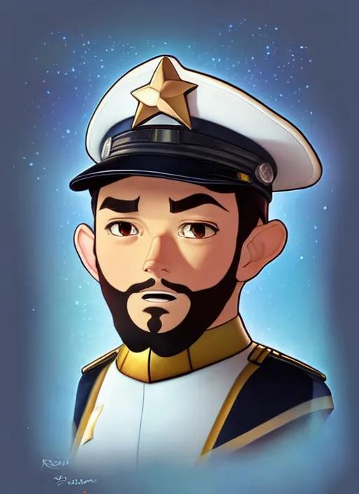 Prompt: cute star trek officer fidel castro, natural lighting, path traced, highly detailed, high quality, digital painting, by don bluth and ross tran and studio ghibli and alphonse mucha, artgerm