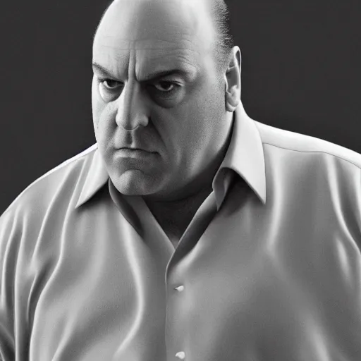 Image similar to an angry tony soprano finding out all the gabagool is gone, 8 k, high definition, highly detailed, photo - realistic
