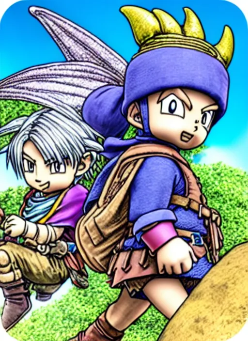 Image similar to dragon quest