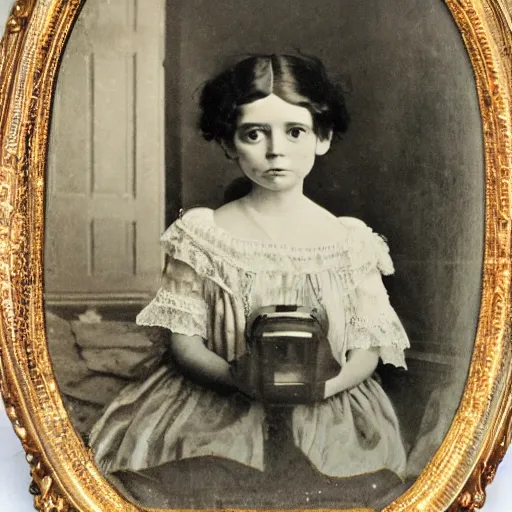 Image similar to 1 8 0 0 s portrait of a girl in a room full of dolls, creepy, historical photograph