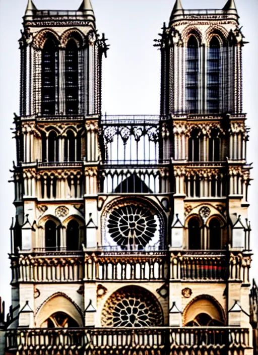 Image similar to contemporary notre dame by bjarke ingels group, modern architecture, 4 k, high detailed photography, 5 0 mm lens, depth of field, cinematic